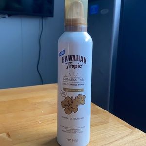 Hawaiian tropic sunless tan foam